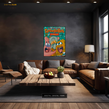 Sponge Bob - Artwork - Premium Wall Art