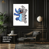 Stitch - Disney - Premium Wall Art