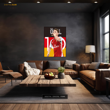 Ozil Arsenal - Football - Premium Wall Art