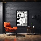 Imran Khan Bowling Premium Wall Art