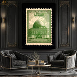 Palestine Stamp - Premium Wall Art