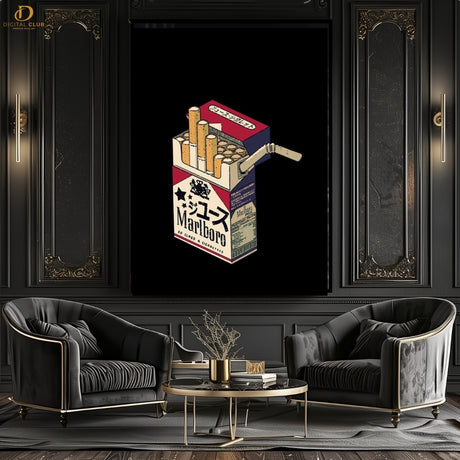 CIGARETTE JUICE - Premium Wall Art