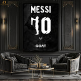 Messi - Football - Premium Wall Art