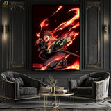 Demon Slayer Kimetsu no Yaiba- Anime- Premium Wall Art