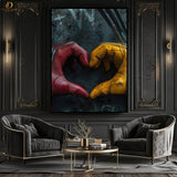 Deadpool X Wolverine - Movie - Premium Wall Art