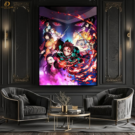 Demon Slayer - Anime- Premium Wall Art