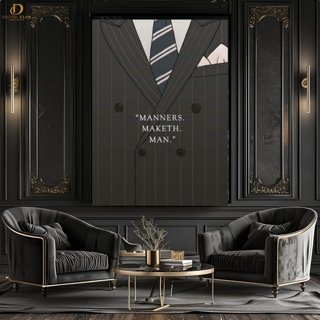 Dress Better  - Quotes - Premium Wall Art