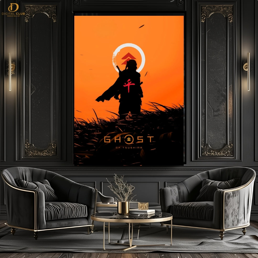 GHOST OF TAUSHIMA - Gaming - Premium Wall Art