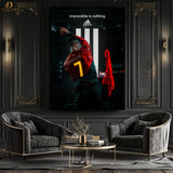 Christano Ronaldo Quote - Football - Premium Wall Art