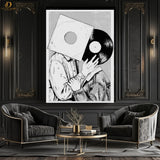 KISSING PLAYLIST - Premium Wall Art