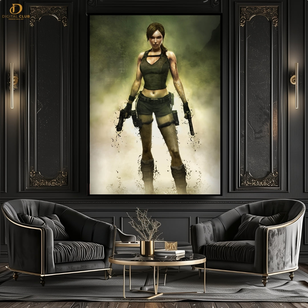 Tom Rider - Gaming - Premium Wall Art