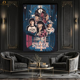 Stranger Things - Movie Poster - Premium Wall Art