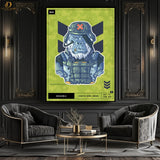 Army Ape NFT - Premium Wall Art