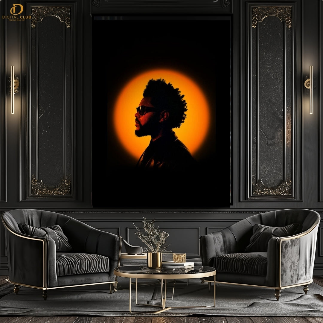 The Weekend- Music - Premium Wall Art