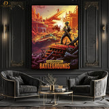 PUBG Artwork- Premium Wall Art