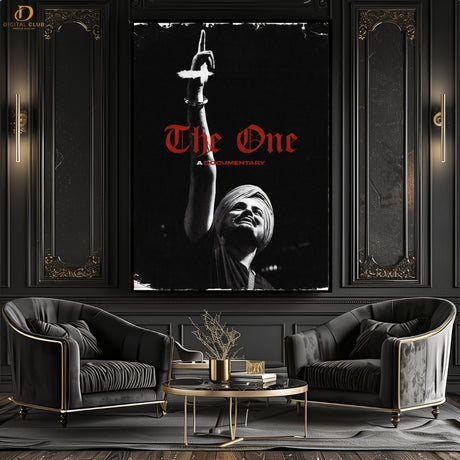 Sidhu The One - Music- Premium Wall Art