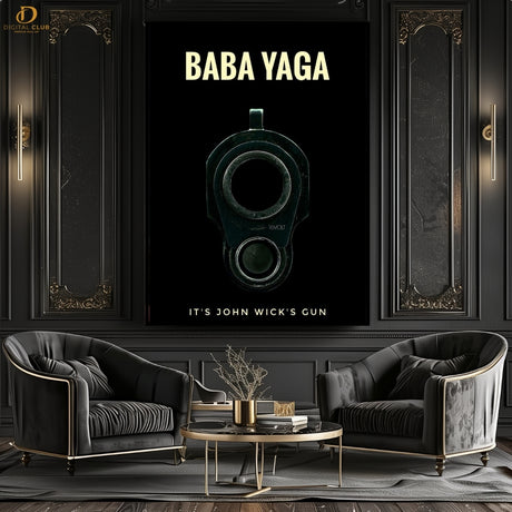 Baba Yaga - John Wick - Premium Wall Art