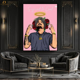 Sidhu Signed God - Music- Premium Wall Art