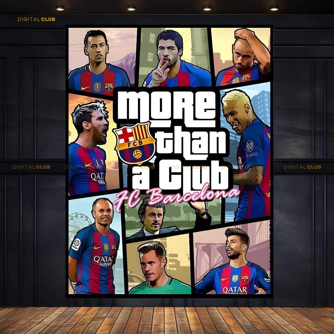 Barcelona Football Club - Premium Wall Art