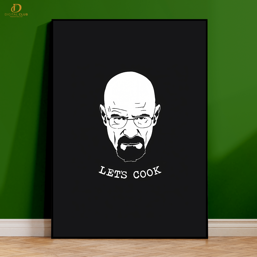 Lets Cook - Breaking Bad - Premium Wall Art