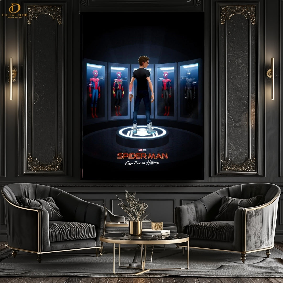 Spider Man Far From Home - Premium Wall Art