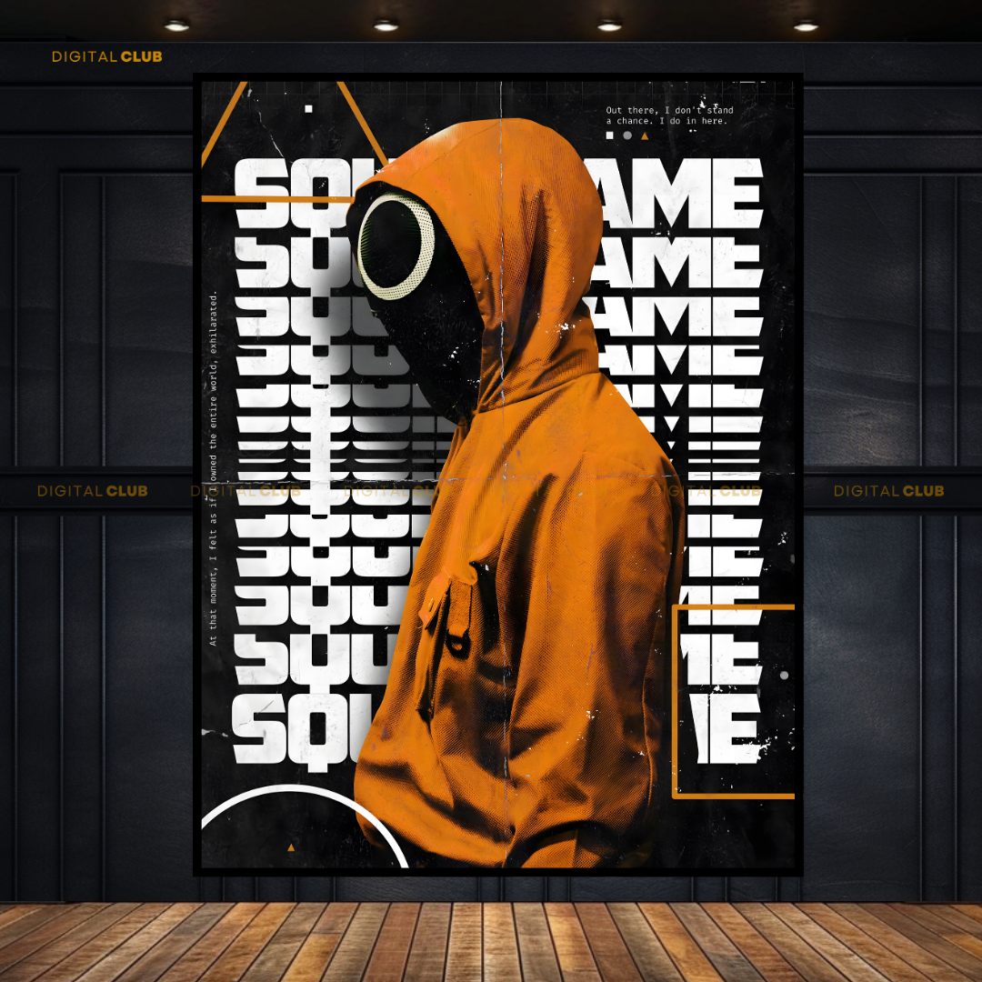 Squid Game - TV Series - Premium Wall Art