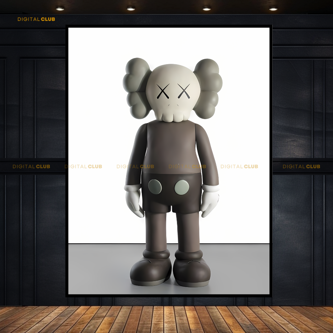 Kaws Figurine - Artwork - Premium Wall Art