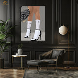 Black Heels - Fashion & Style - Premium Wall Art