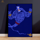 Genie - Disney - Premium Wall Art