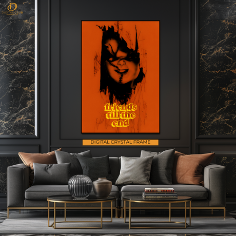 Friends Till The End  - Chucky - Premium Wall Art