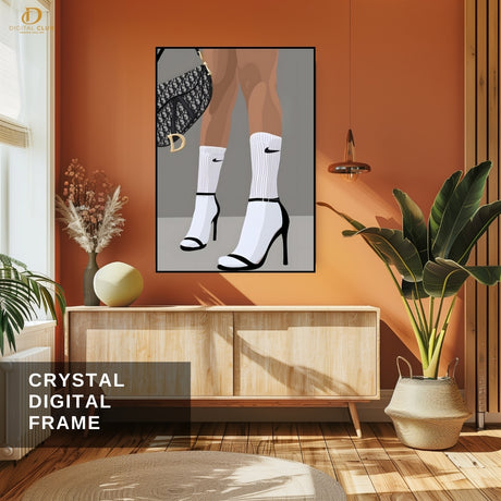 Black Heels - Fashion & Style - Premium Wall Art