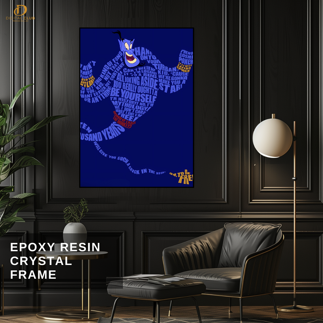 Genie - Disney - Premium Wall Art