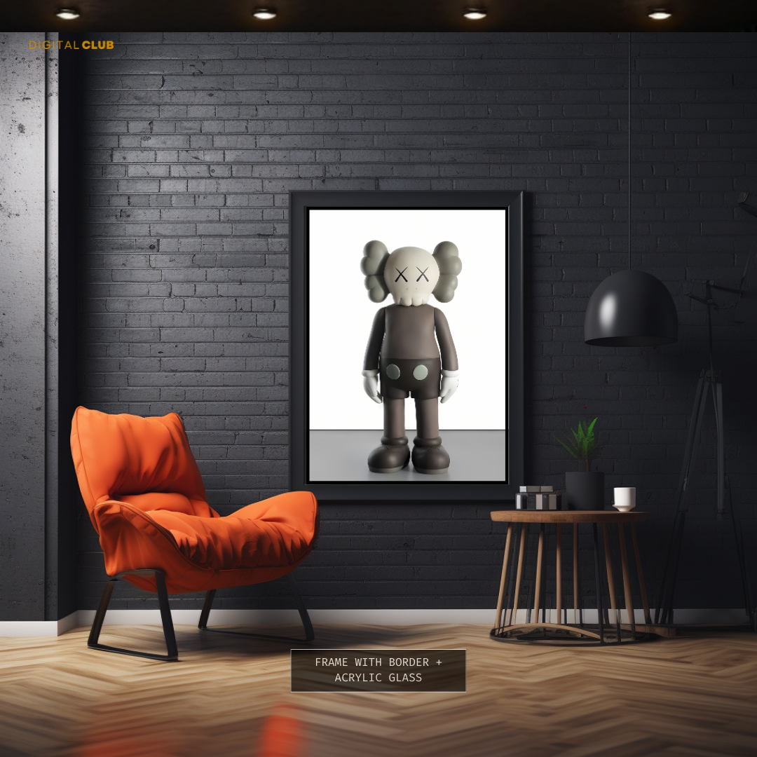 Kaws Figurine - Artwork - Premium Wall Art