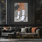 Black Heels - Fashion & Style - Premium Wall Art