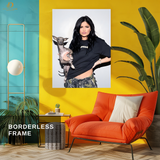 Kylie Jenner 5 - Celebrity - Premium Wall Art