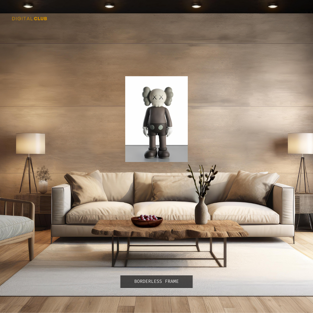 Kaws Figurine - Artwork - Premium Wall Art