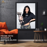 Kylie Jenner 5 - Celebrity - Premium Wall Art