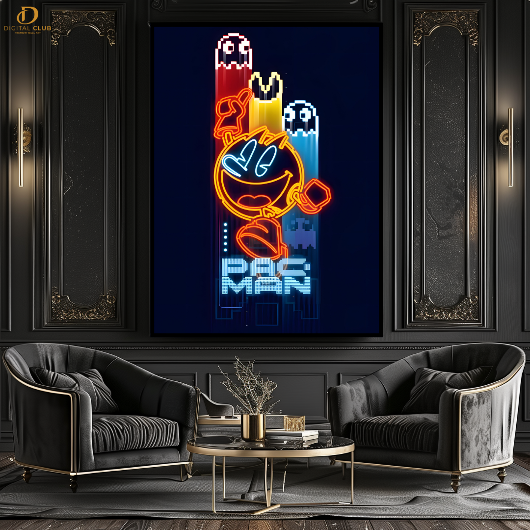 Pacman  - Gaming 1 - Premium Wall Art