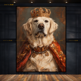 Royal DOG Artwork - Animal & Wildlife Premium Wall Art