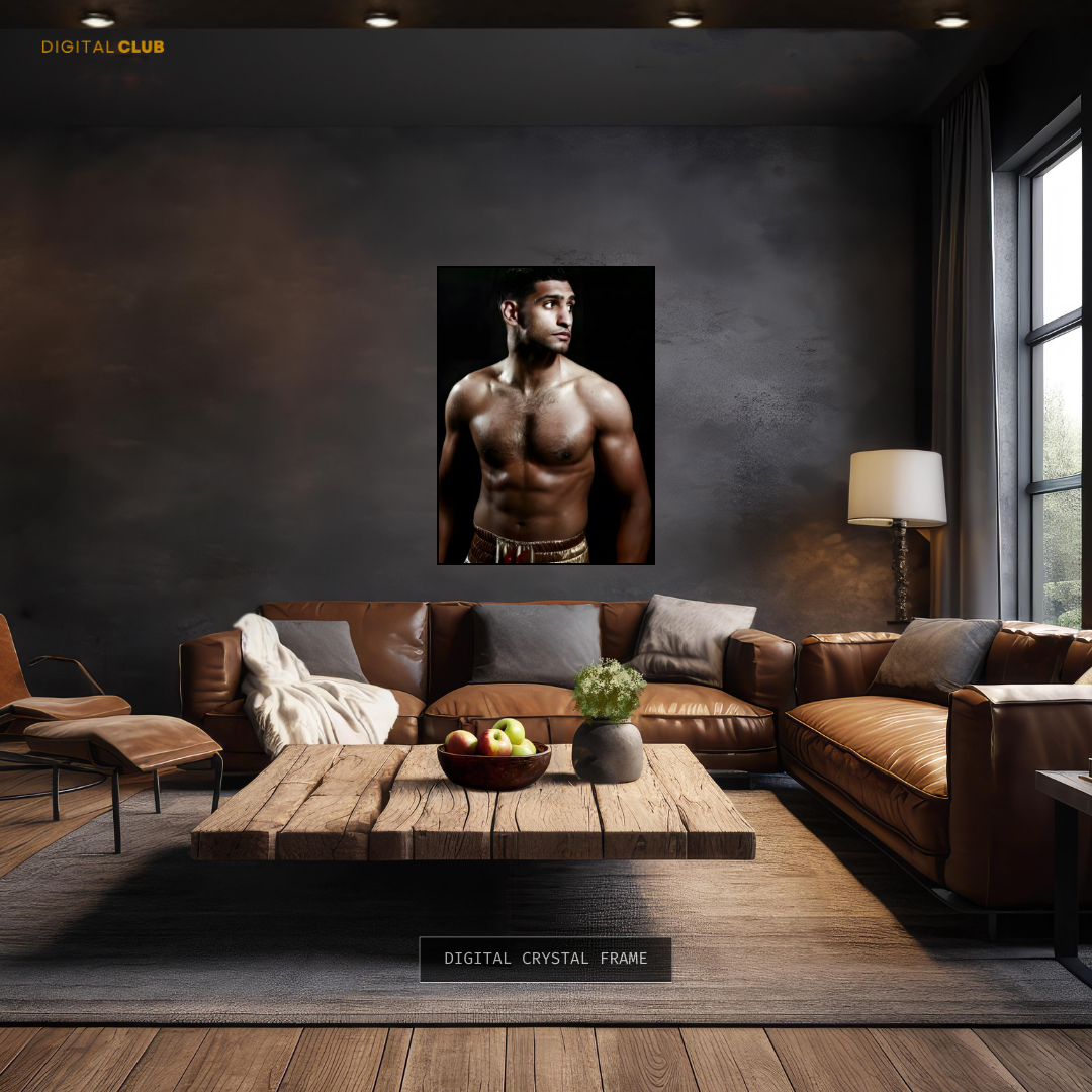 Amir Khan Boxing Premium Wall Art