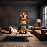 Royal DOG Artwork - Animal & Wildlife Premium Wall Art