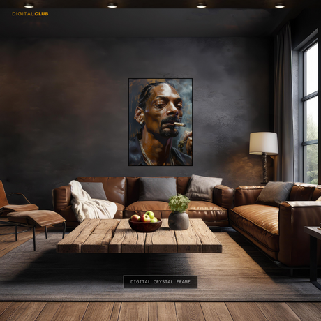 Snoop Dogg Rapper Premium Wall Art