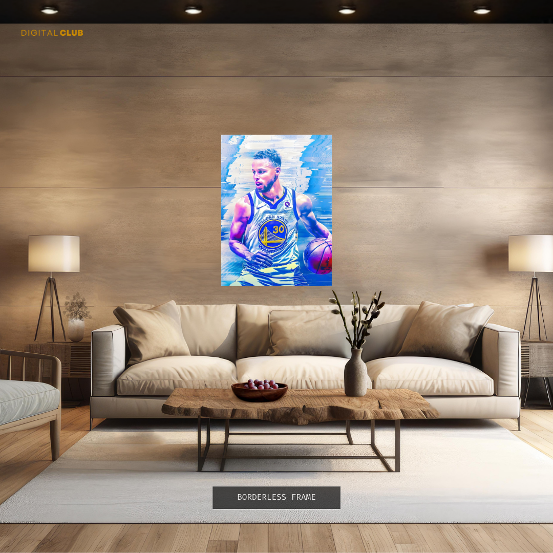 Stephan Curry NBA Premium Wall Art