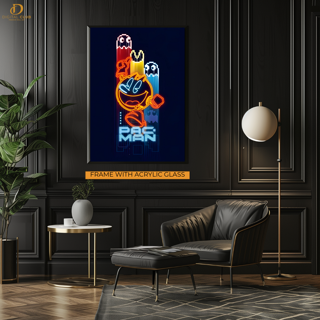 Pacman  - Gaming 1 - Premium Wall Art