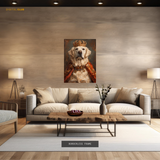 Royal DOG Artwork - Animal & Wildlife Premium Wall Art