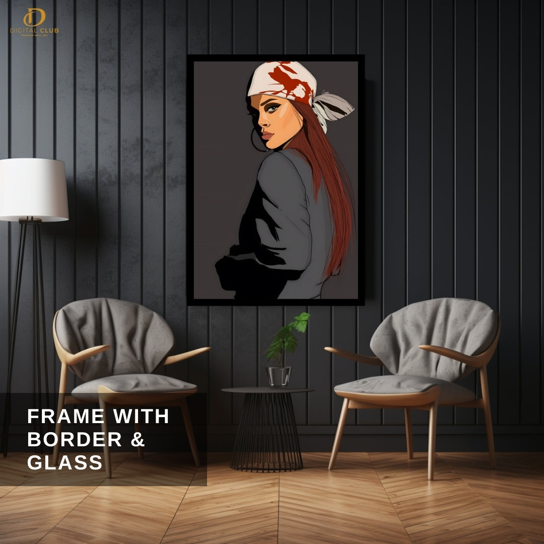 Rihanna - Music Artist - Premium Wall Art