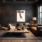 Michael Jordan Signed Artwork - Premium Wall Art