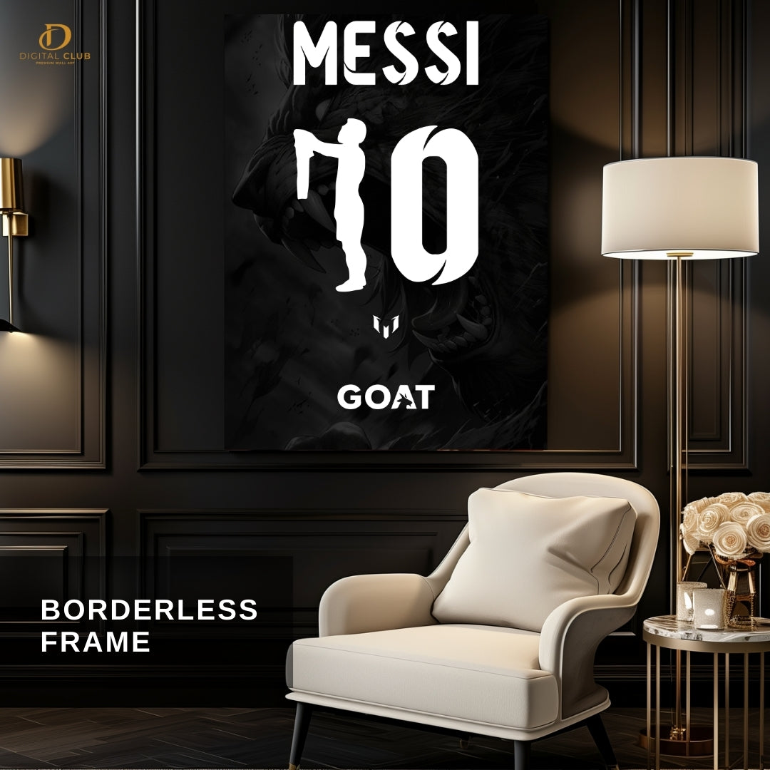 Messi - Football - Premium Wall Art