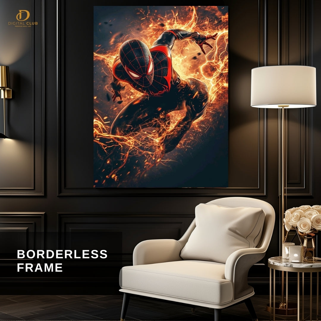 Spider Man Artwork - Premium Wall Art