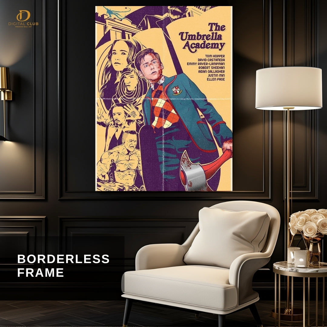 FIVE 5 - Umbrella Academy - Premium Wall Art